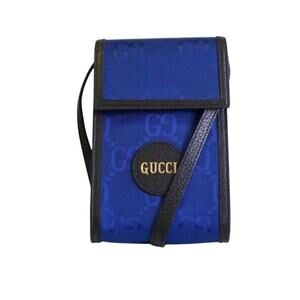Gucci GG Off The Grid Mini Bag Blue*Unisex Phone Holder with card holder*COA